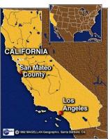 Map: San Mateo, California