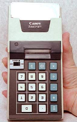 Canon Pocketronic calculator